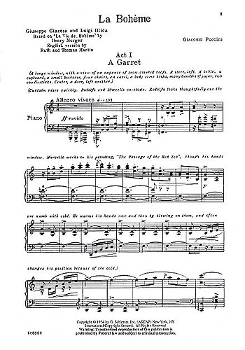 partition guitare la boheme, 4